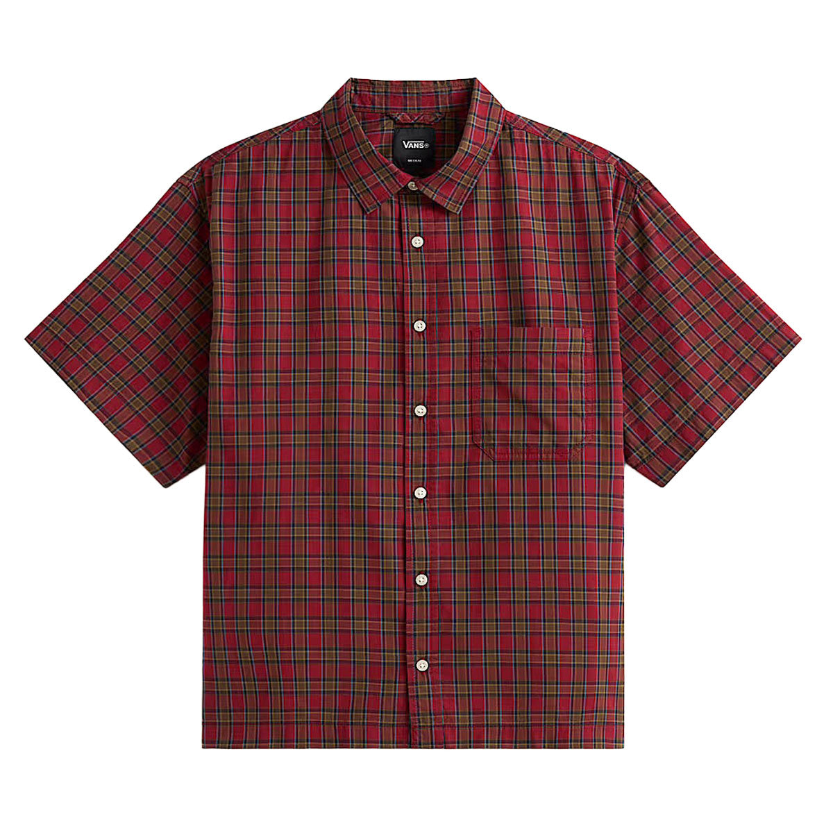 Vans Larkspur Timber Shirt - Poppy Ember image 1