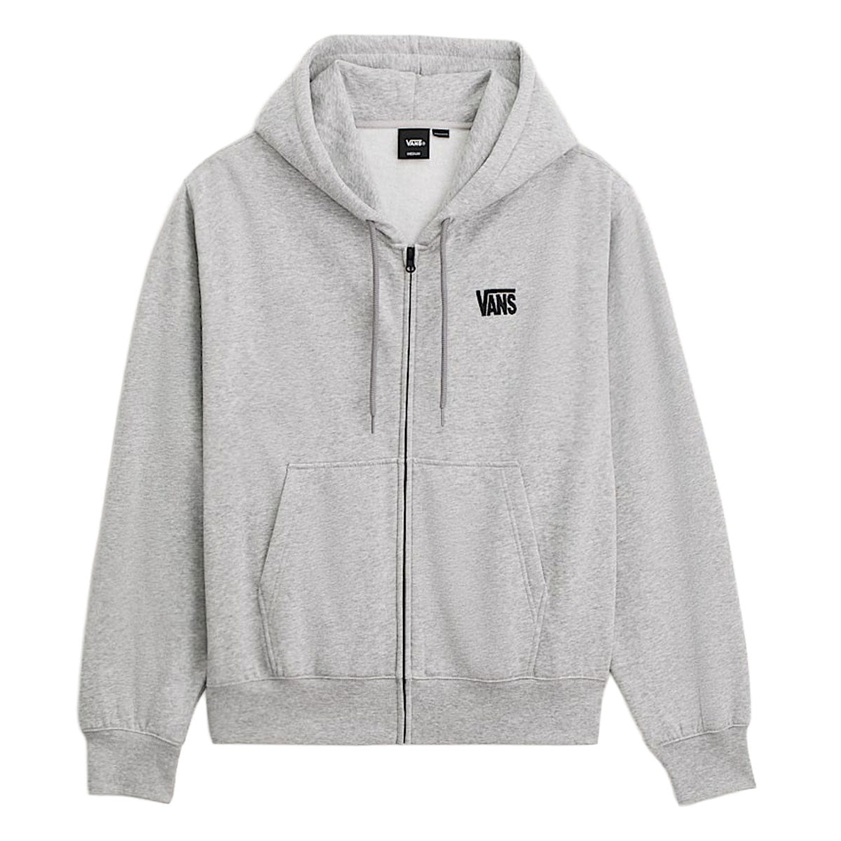 Vans Stretch Logo Full Zip Hoodie - Cement Heather image 2