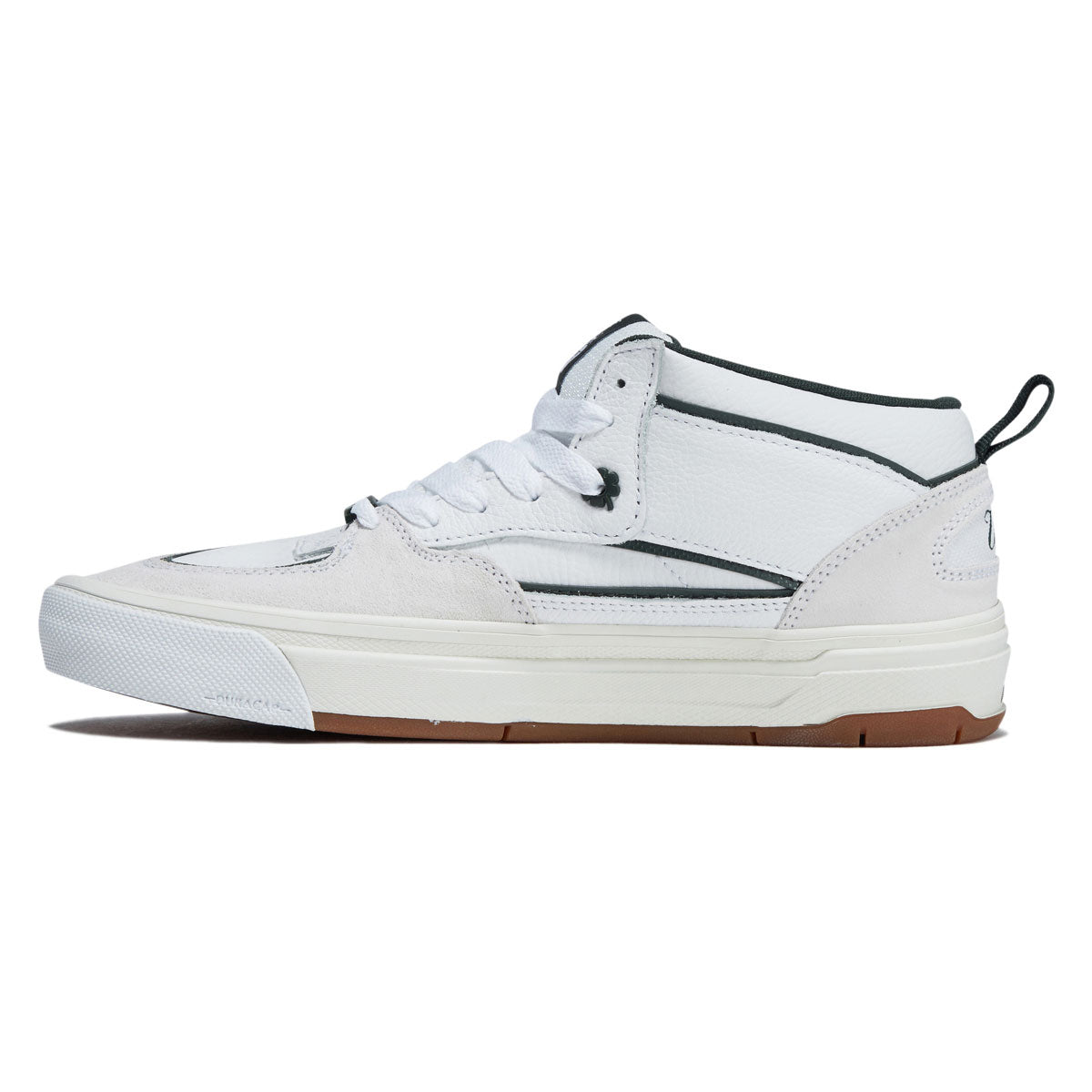 Vans Skate Half Cab Wafflecup Shoes - Una White/Gum image 2