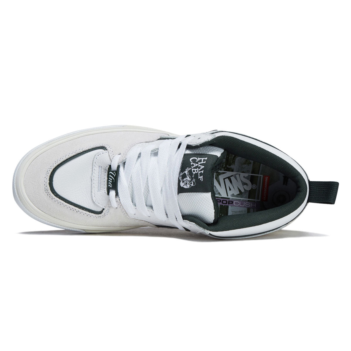 Vans Skate Half Cab Wafflecup Shoes - Una White/Gum image 3