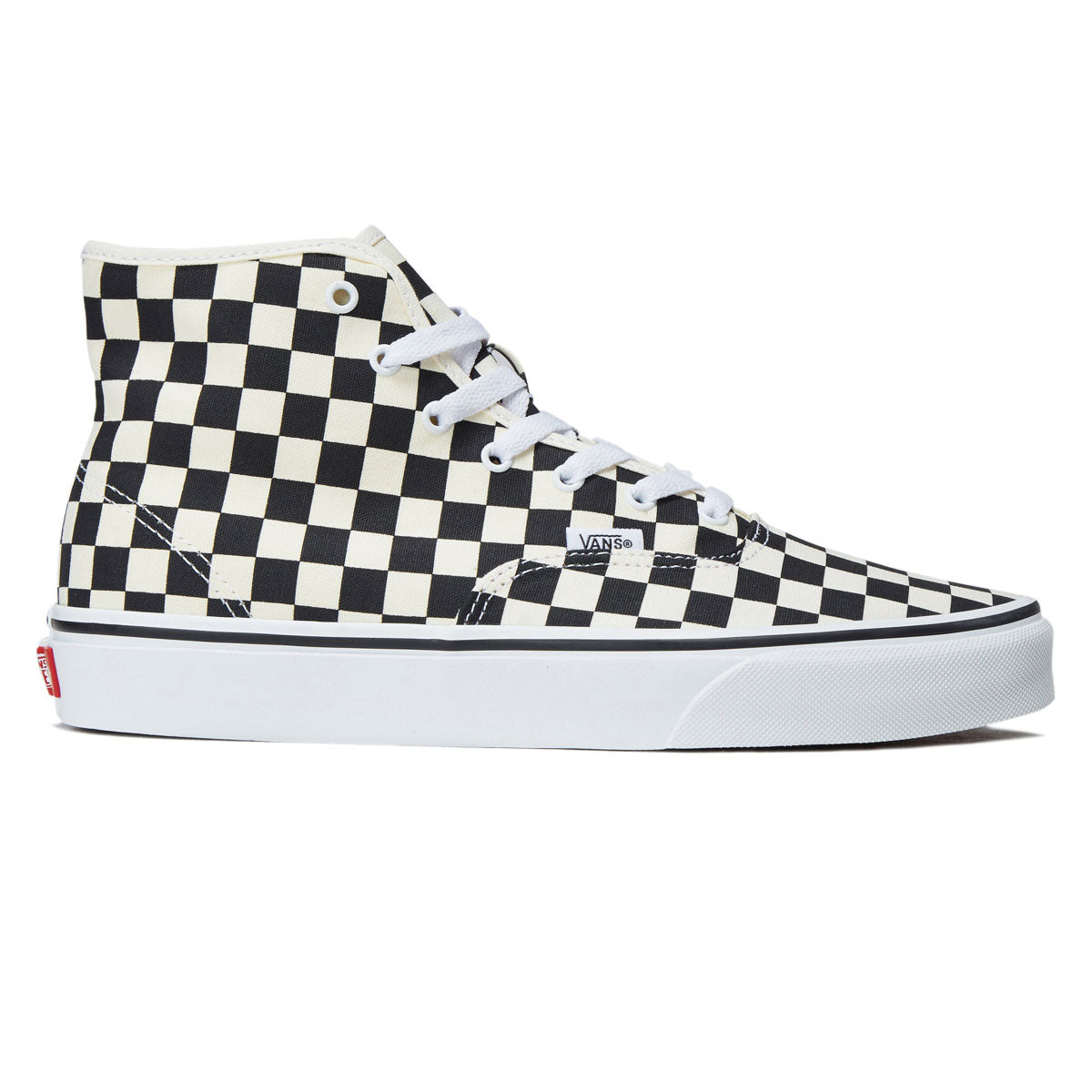 Vans Authentic Hi 2.0 Shoes - Checkerboard Black/True White image 1