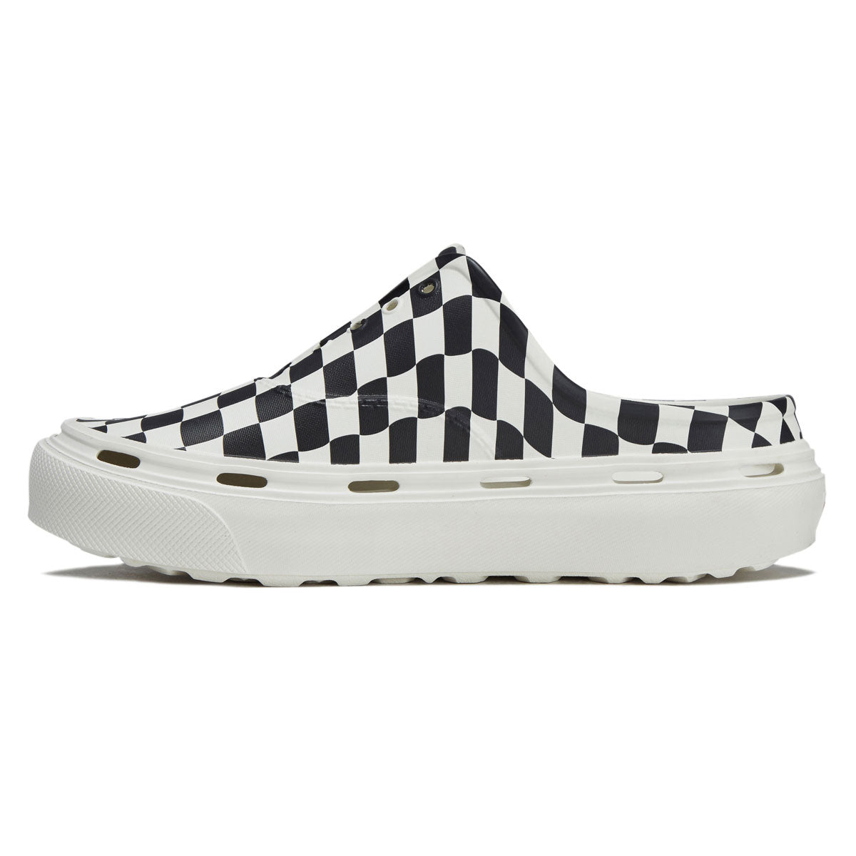 Vans Authentic Foam Mule Shoes - Checkerboard Black/Marshmallow image 2