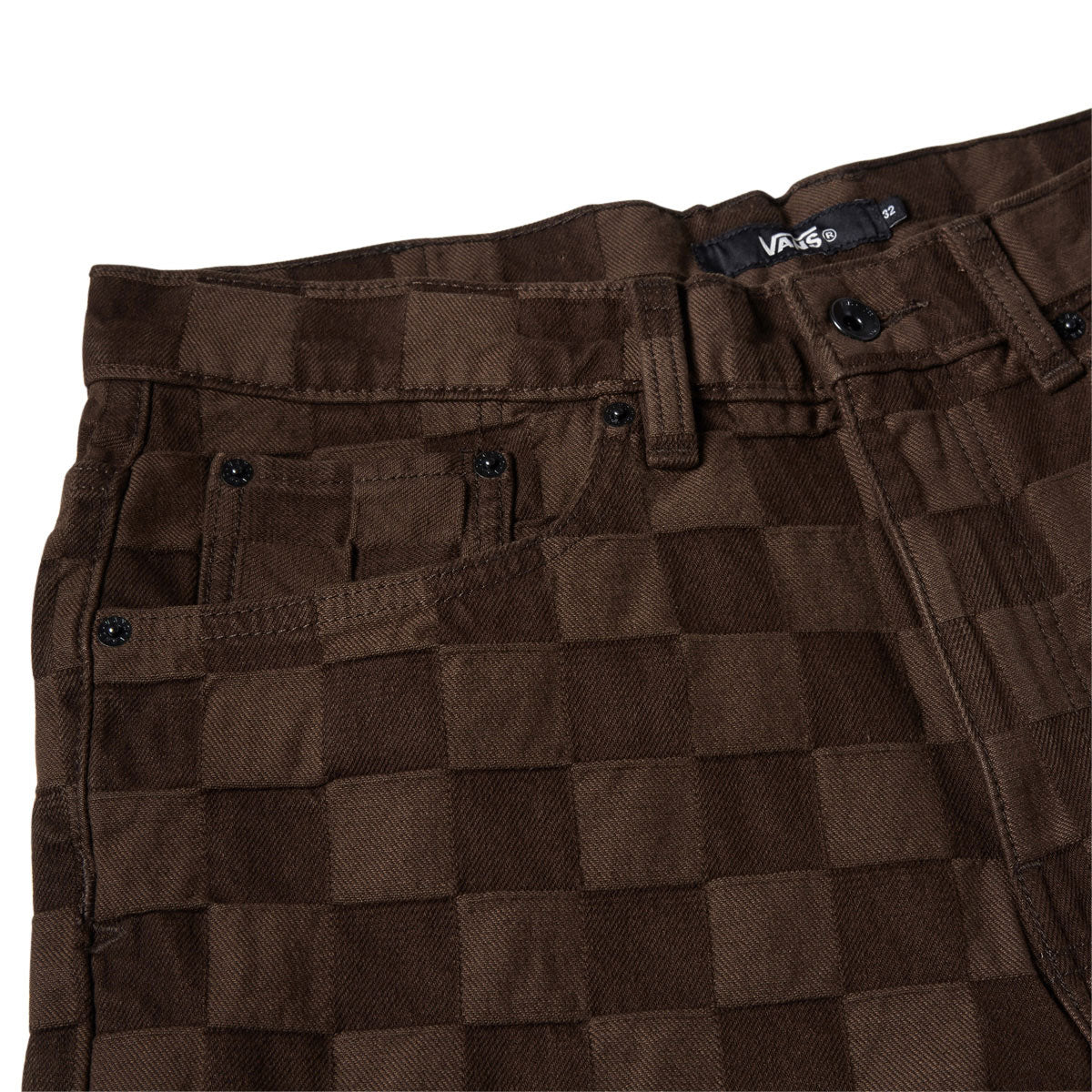 Vans Check-5 Baggy Denim Shorts - Demitasse image 3