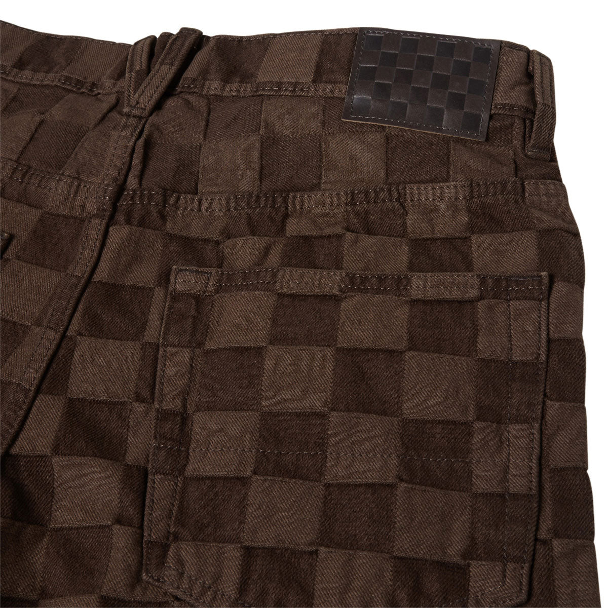 Vans Check-5 Baggy Denim Shorts - Demitasse image 4