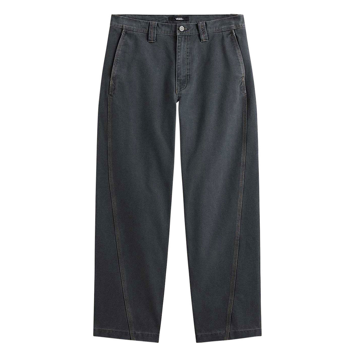 Vans Authentic Chino Loose Side Panel Pants - Charcoal Grey image 1