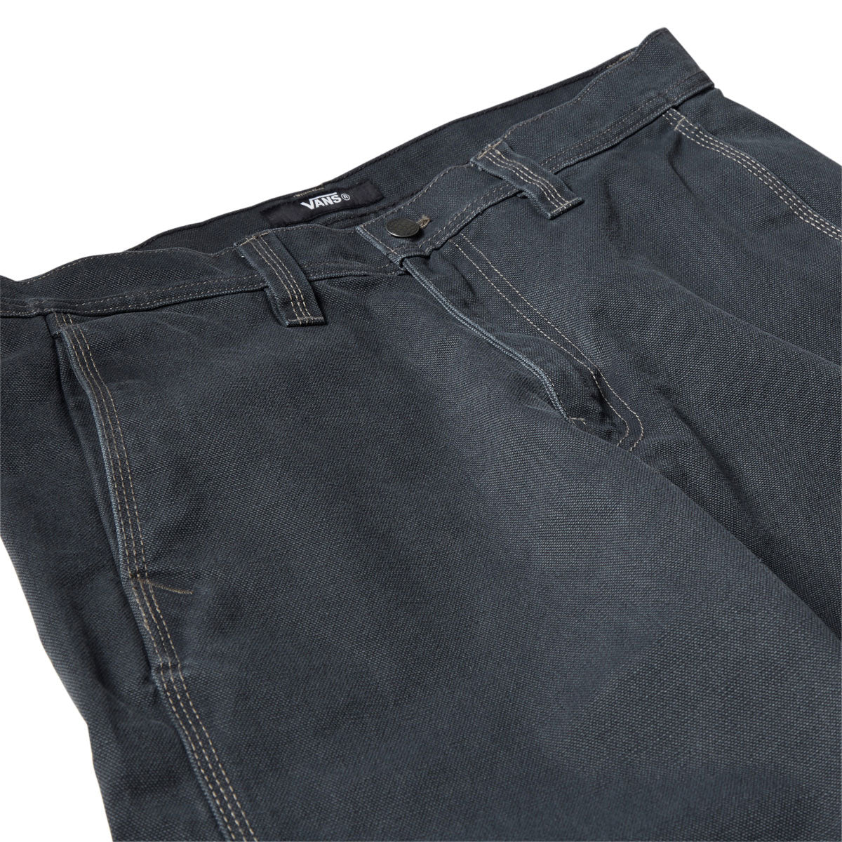 Vans Authentic Chino Loose Side Panel Pants - Charcoal Grey image 3