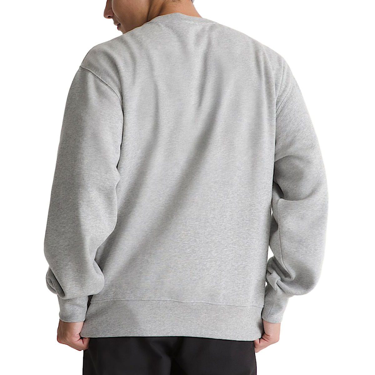 Vans Stretch Logo Crew Sweatshirt - Cement Heather image 4