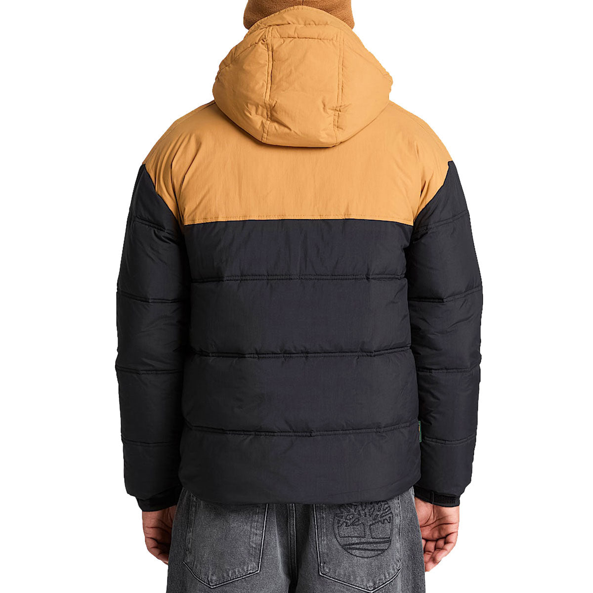 Timberland DWR Synthetic Puffer Jacket - Black/Wheat Boot image 2