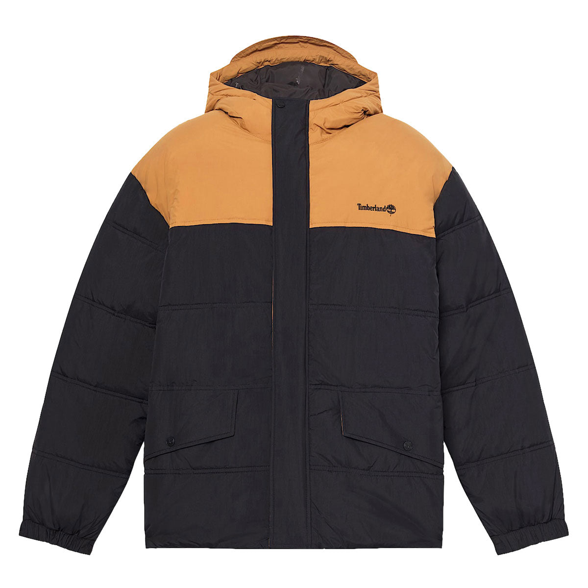 Timberland DWR Synthetic Puffer Jacket - Black/Wheat Boot image 4