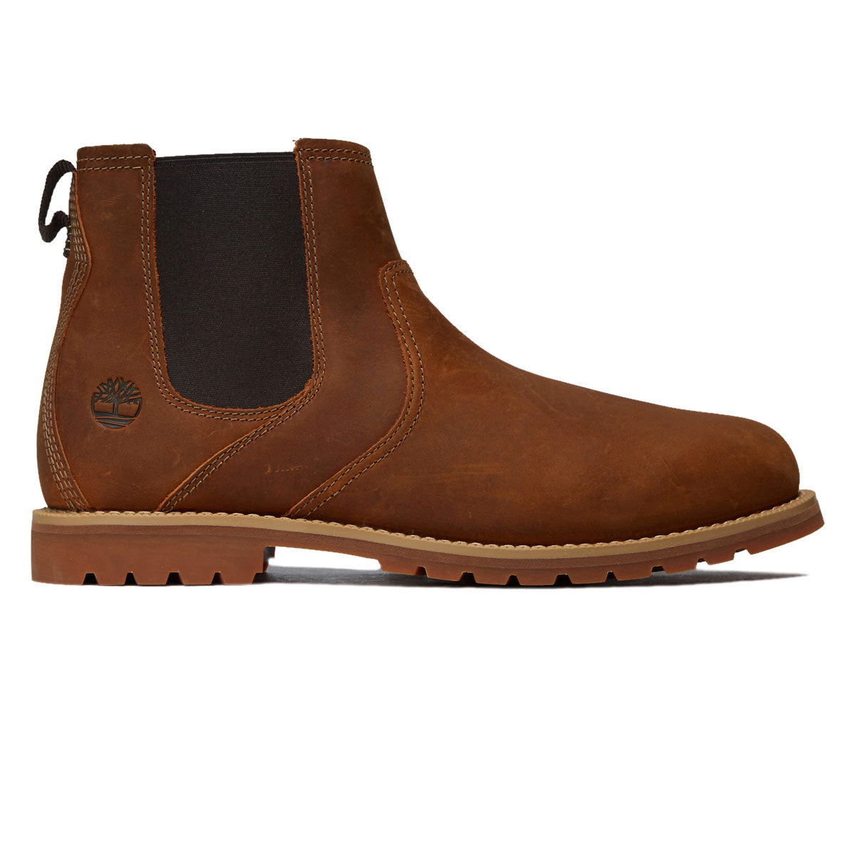 Timberland Britton Falls Chelsea Boots - Medium Brown Full Grain image 1