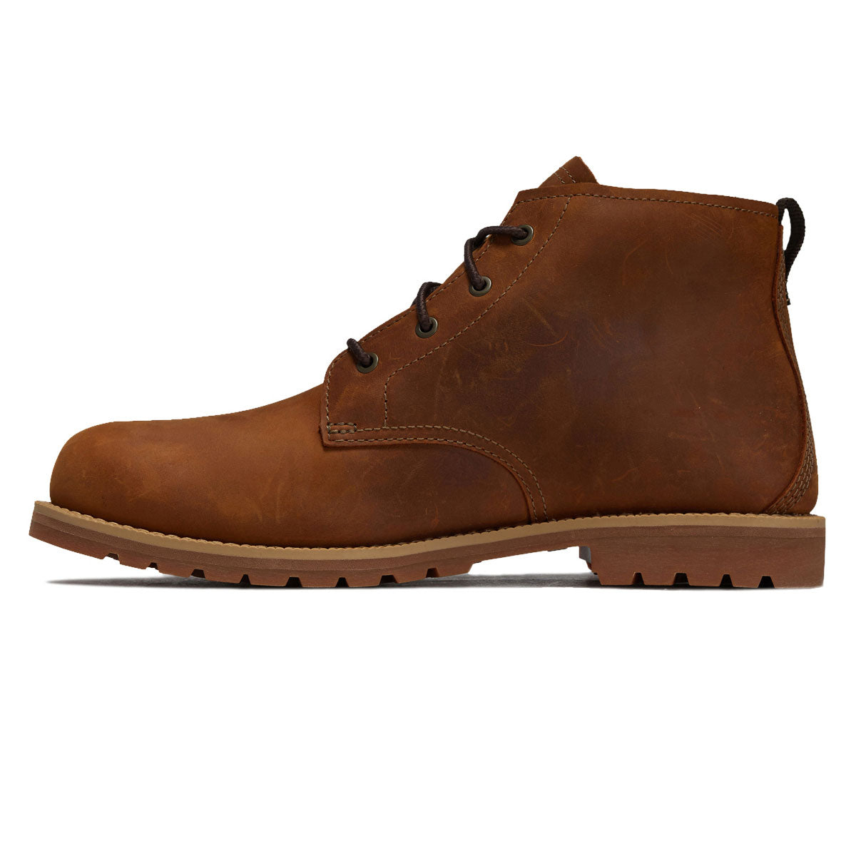 Timberland Britton Falls Mid Waterproof Chukka Boots - Medium Brown Full Grain image 2
