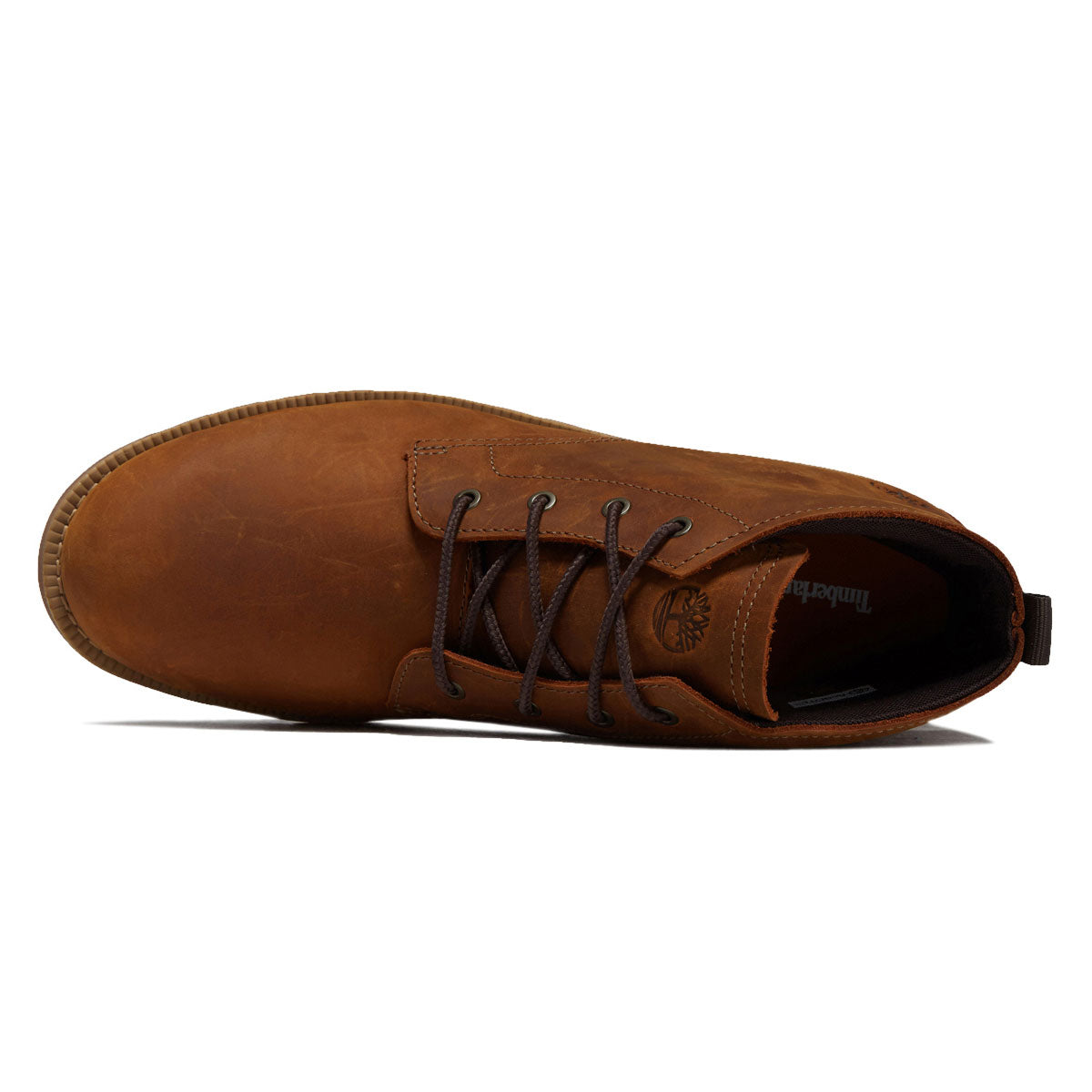 Timberland Britton Falls Mid Waterproof Chukka Boots - Medium Brown Full Grain image 3
