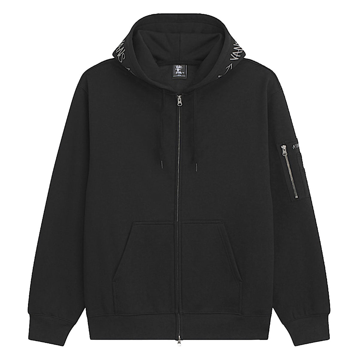 Vans x Atiba Cargo Hoodie - Black image 1