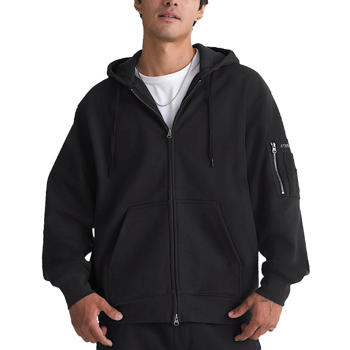 Vans x Atiba Cargo Hoodie - Black image 3