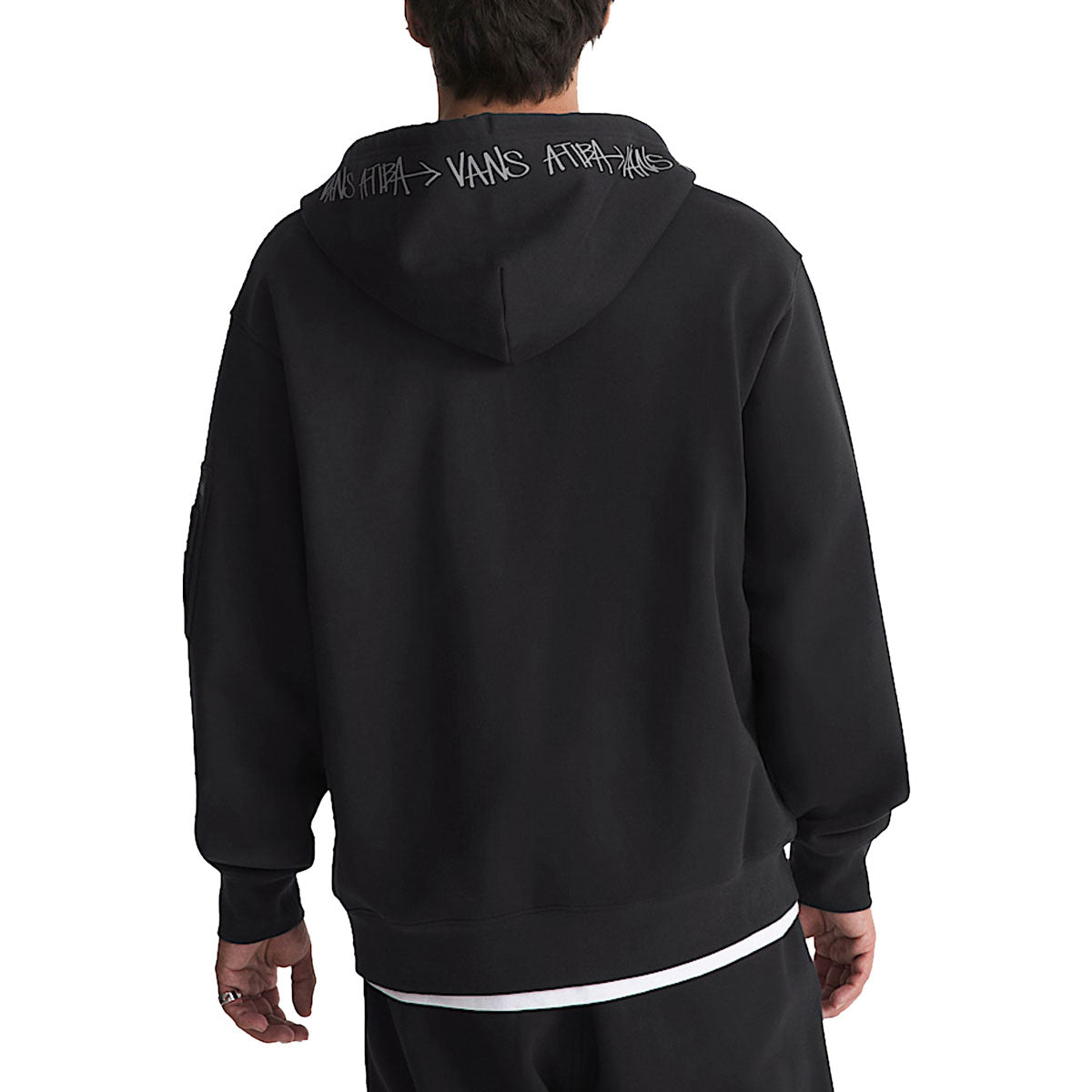 Vans x Atiba Cargo Hoodie - Black image 4