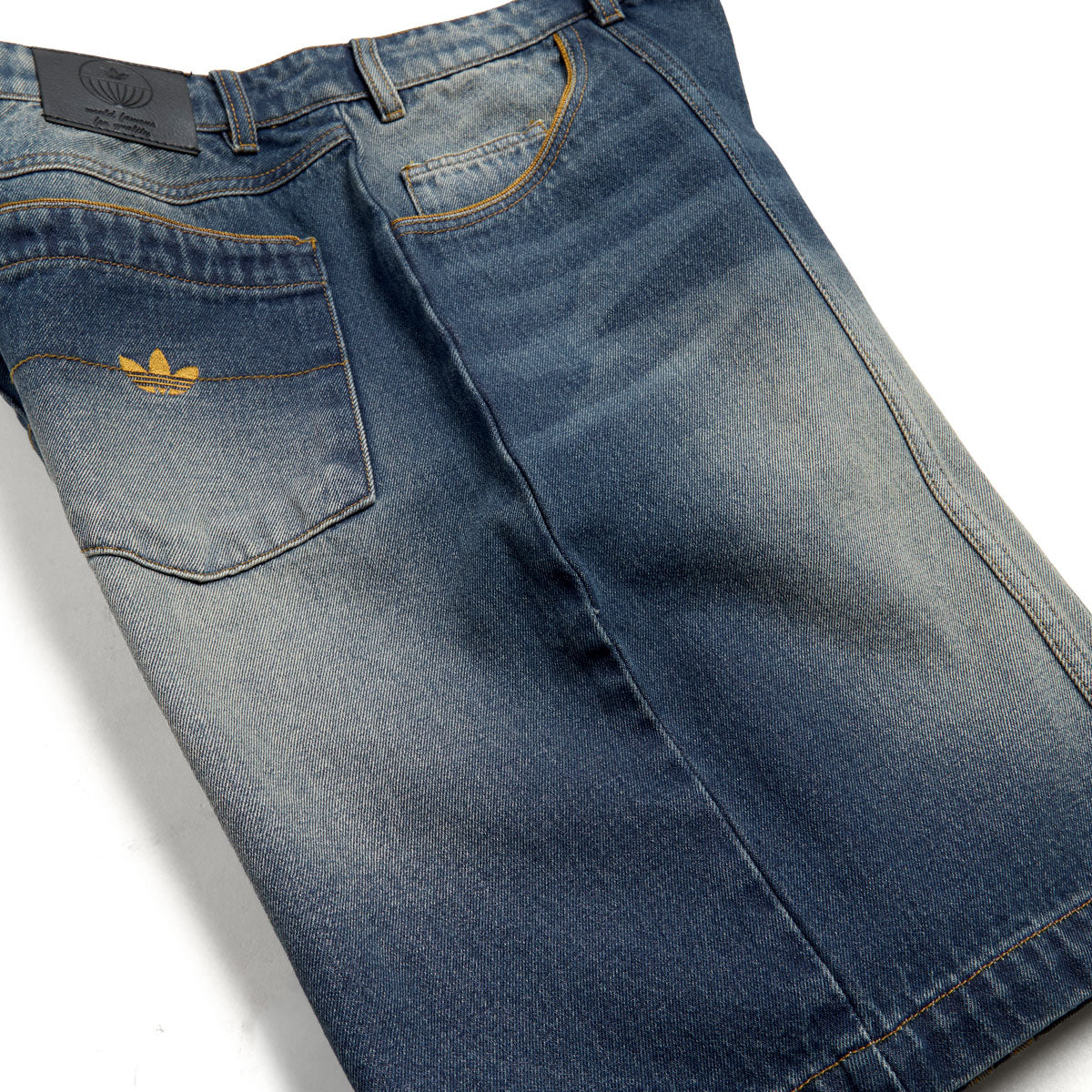 Adidas Tyshawn Denim Shorts - Indigo Denim image 4