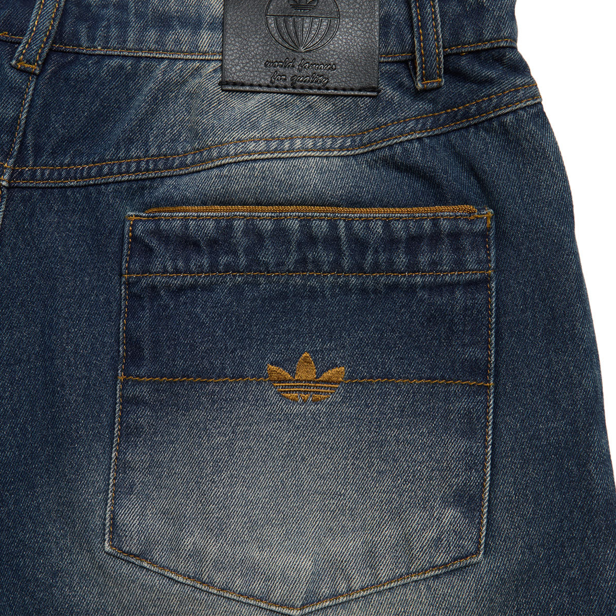 Adidas Tyshawn Denim Shorts - Indigo Denim image 5