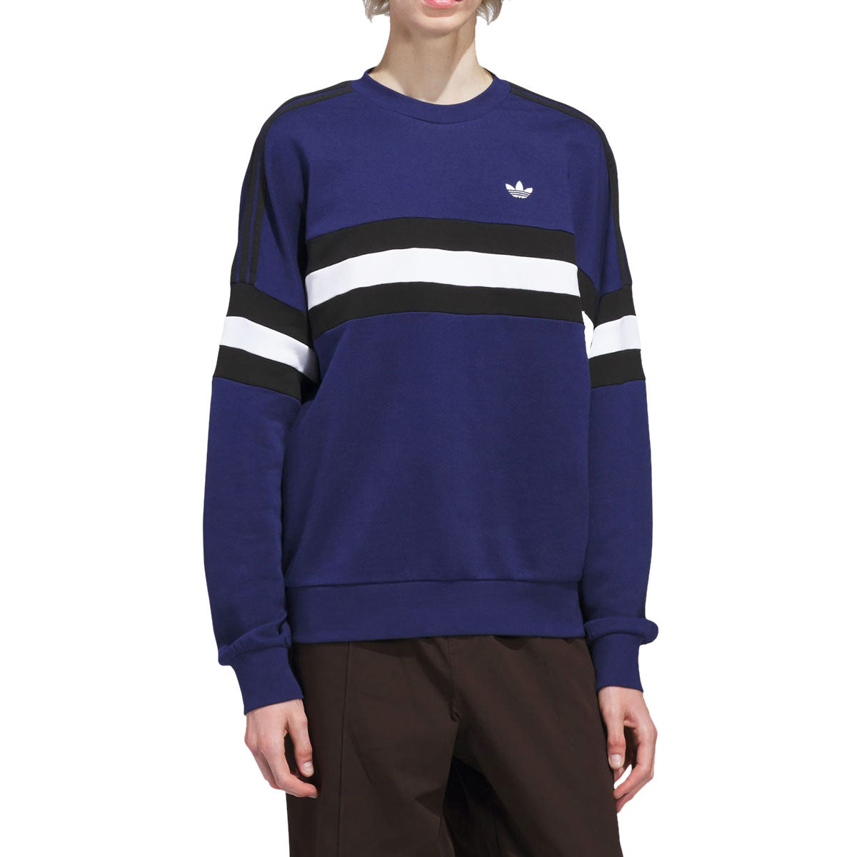 Adidas Skate OG Sweatshirt - Dark Blue/Black/White image 1