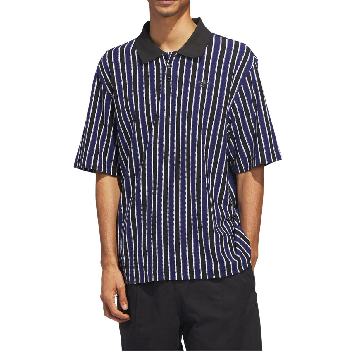 Adidas Skate OG Jersey - White/Dark Blue/Black image 1