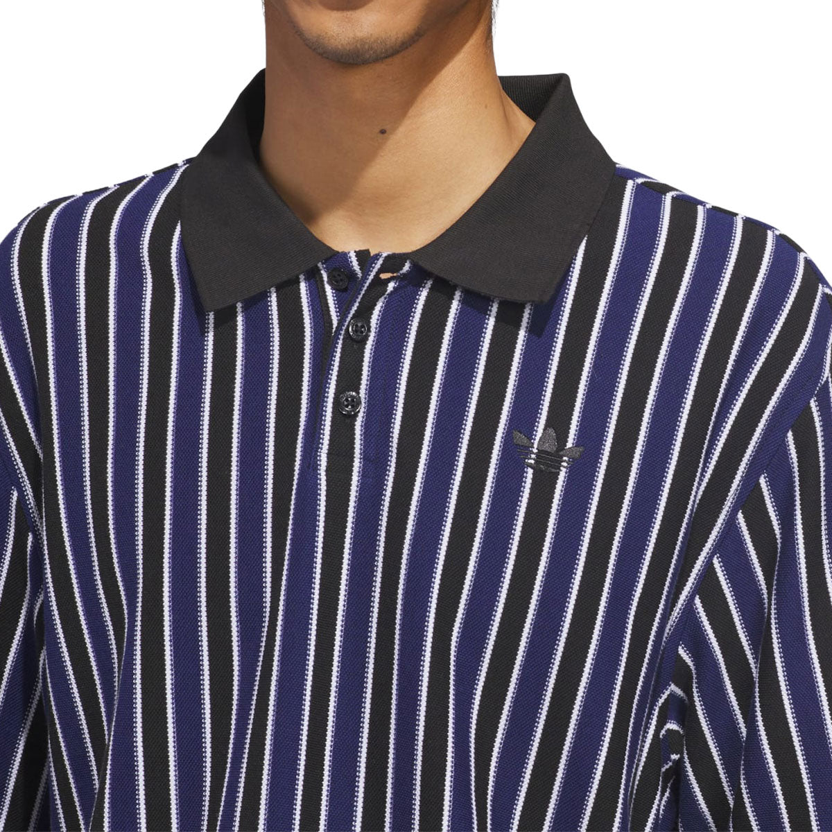 Adidas Skate OG Jersey - White/Dark Blue/Black image 3