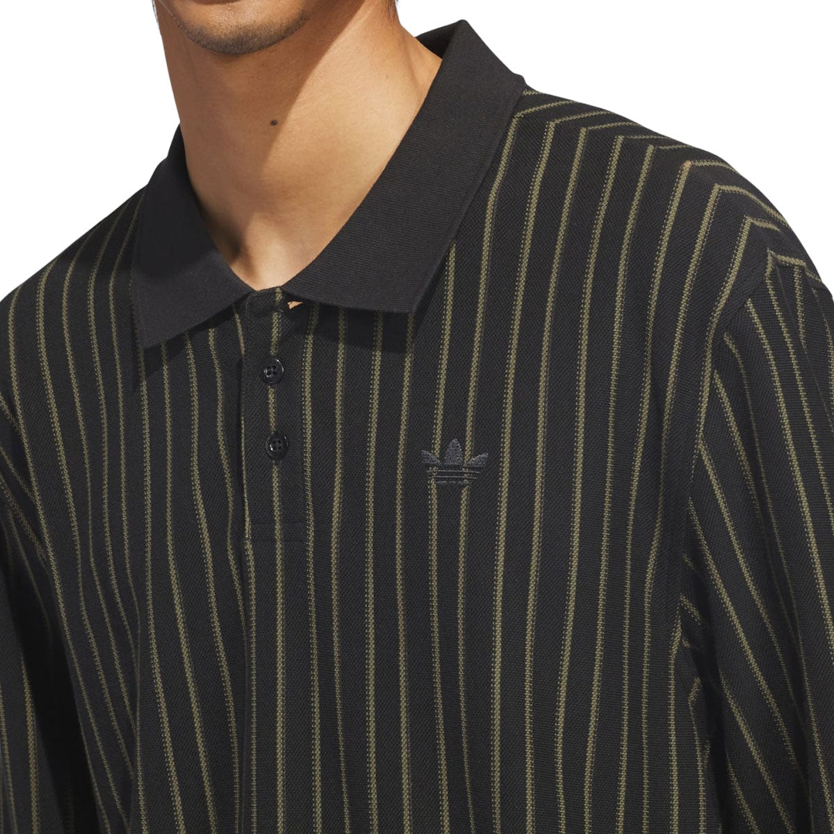 Adidas Skate OG Jersey - Black/Olive Strata image 3