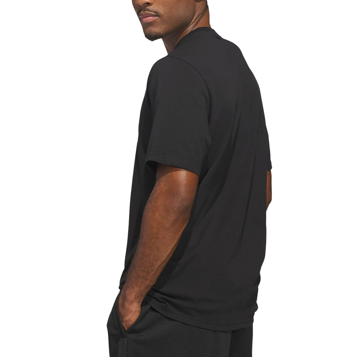 Adidas Kogan Dog T-Shirt - Black/Lucid Ray Blue image 3
