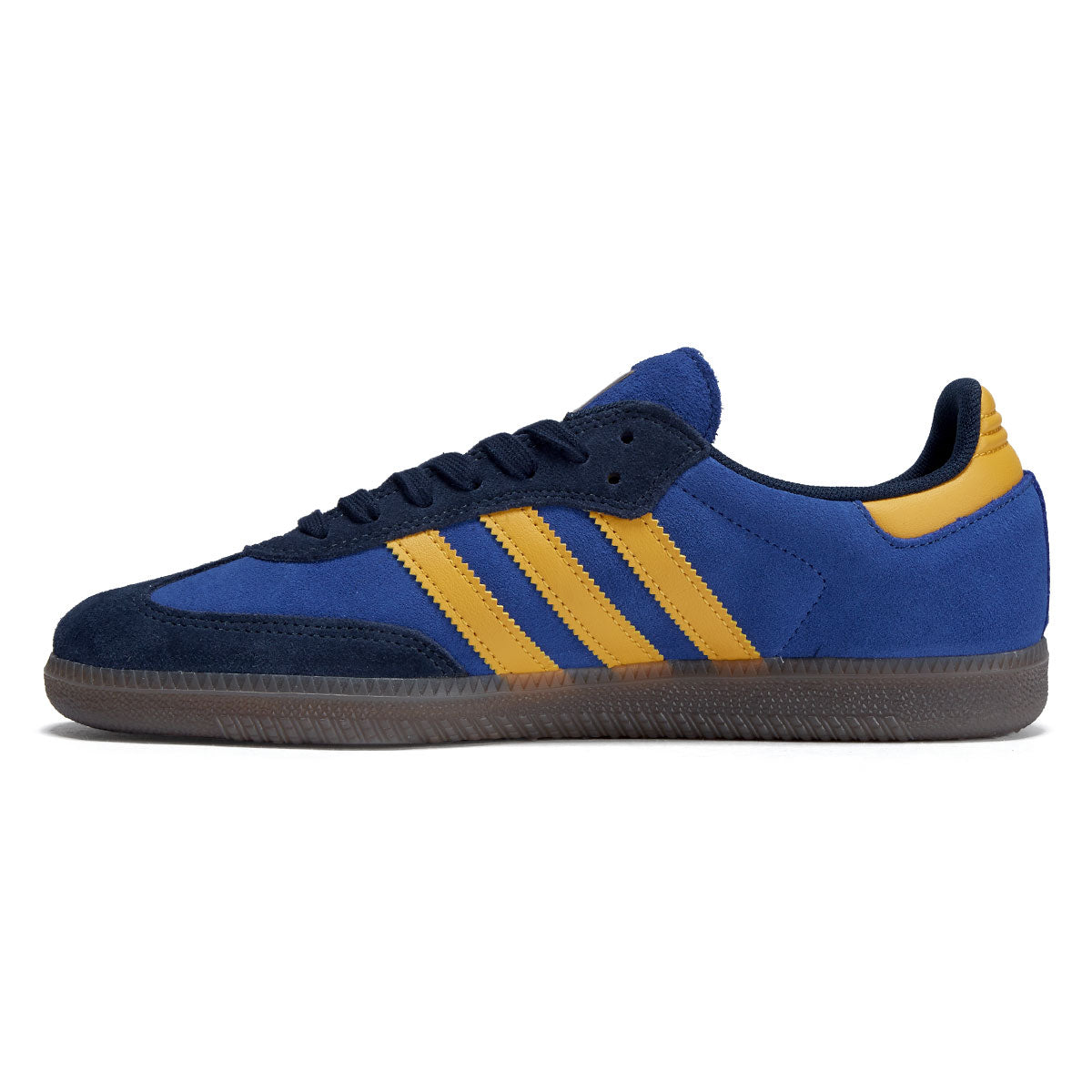 Adidas Samba ADV Shoes - Collegiate Navy/Preloved Yellow/Team Royal Blue image 2