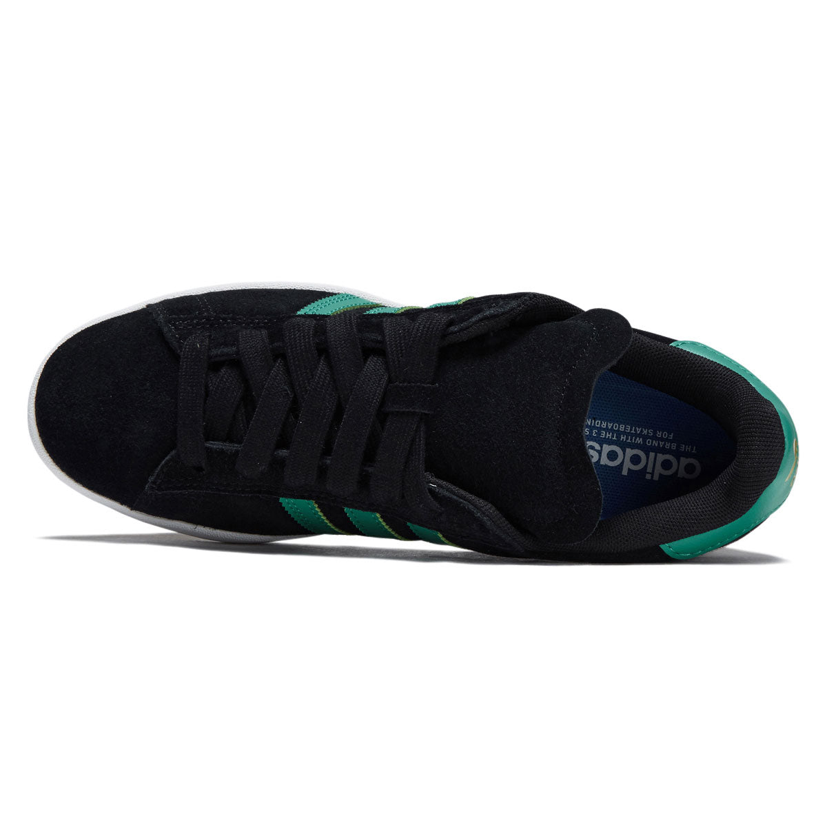 Adidas Campus 90s ADV Shoes - Core Black/Court Green/Ftwr White image 3