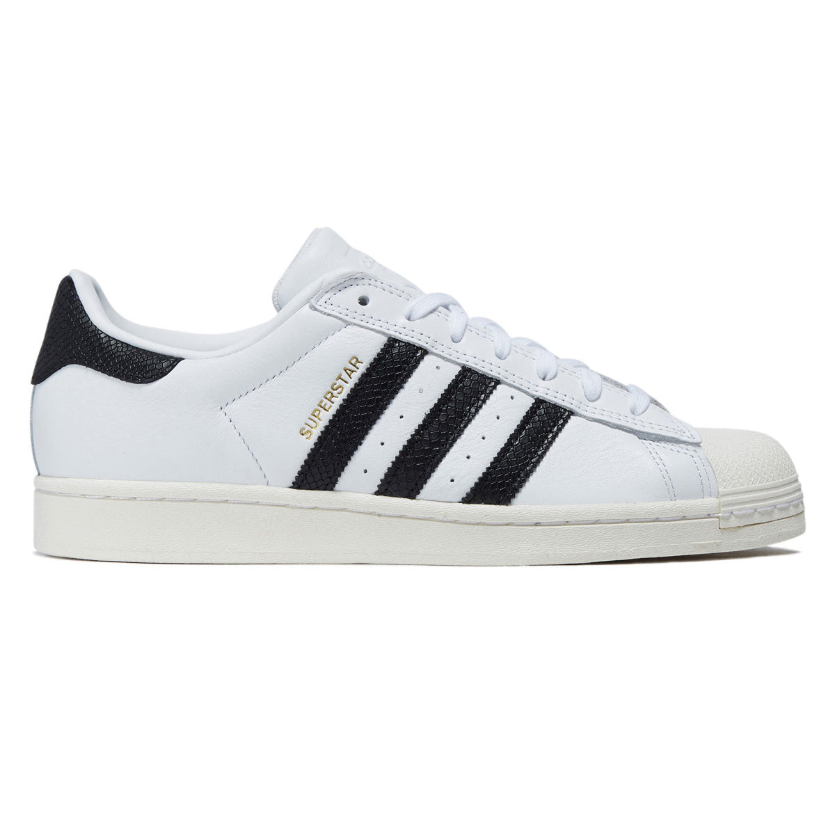 Adidas Superstar ADV Shoes - Ftwr White/Core Black/Gold Metallic image 1