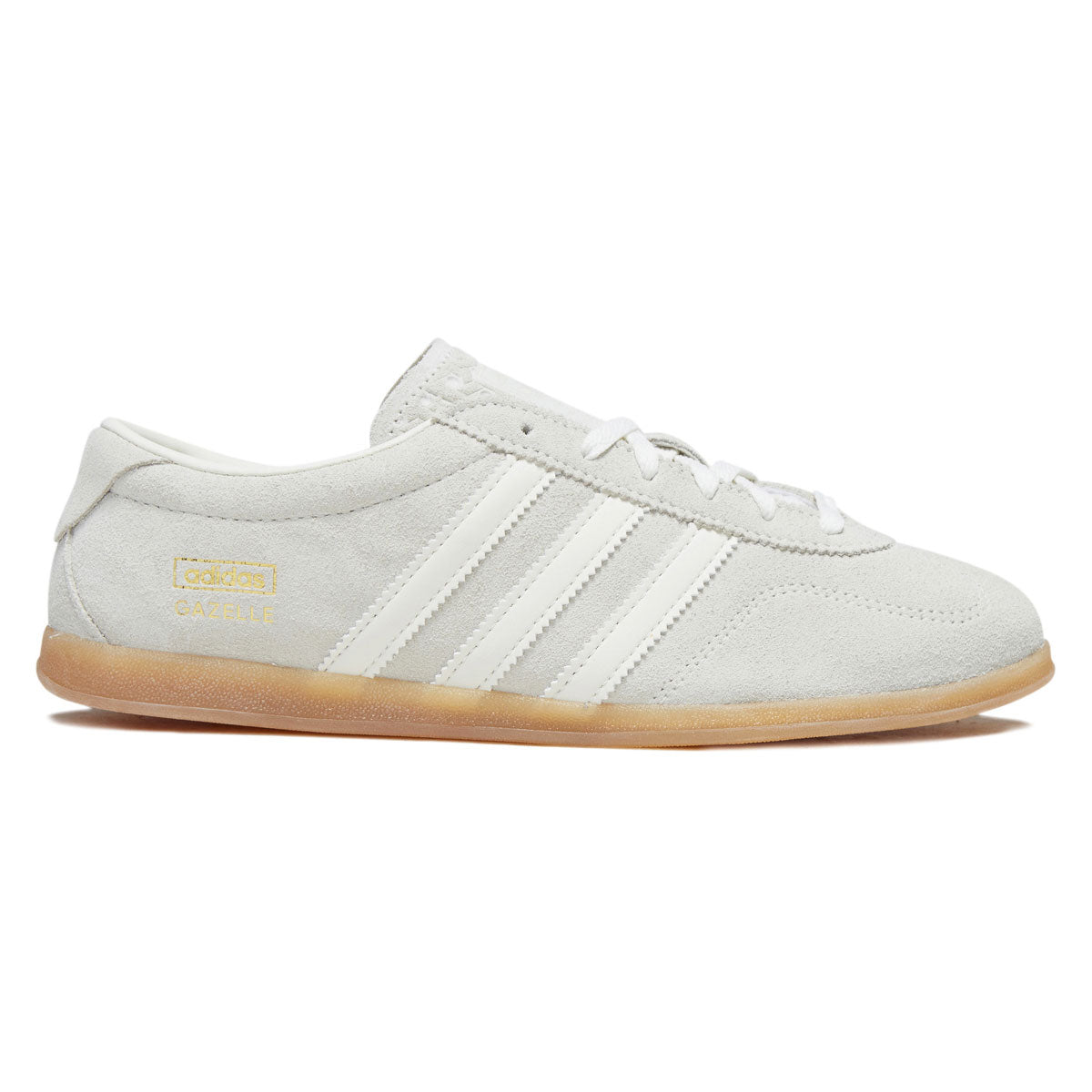 Adidas Womens Gazelle Lo Pro Shoes - Ivory/Off White/Gum image 1