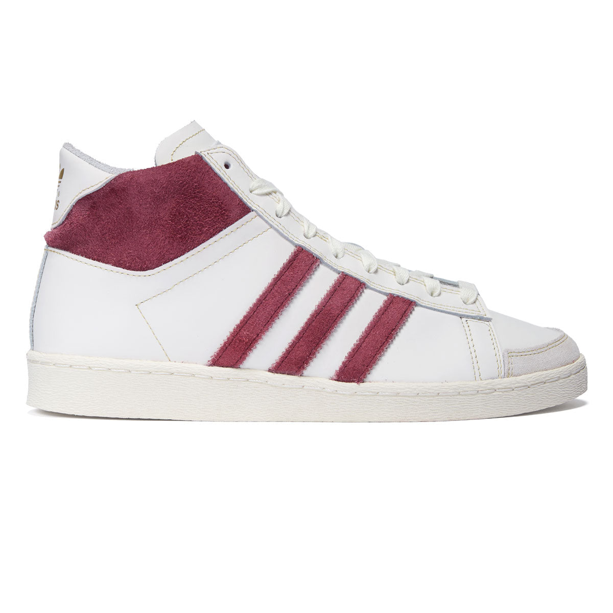 Adidas x Mark Gonzales Jabbar Hi Shoes - Alumina/Chalk White/Shadow Red image 1