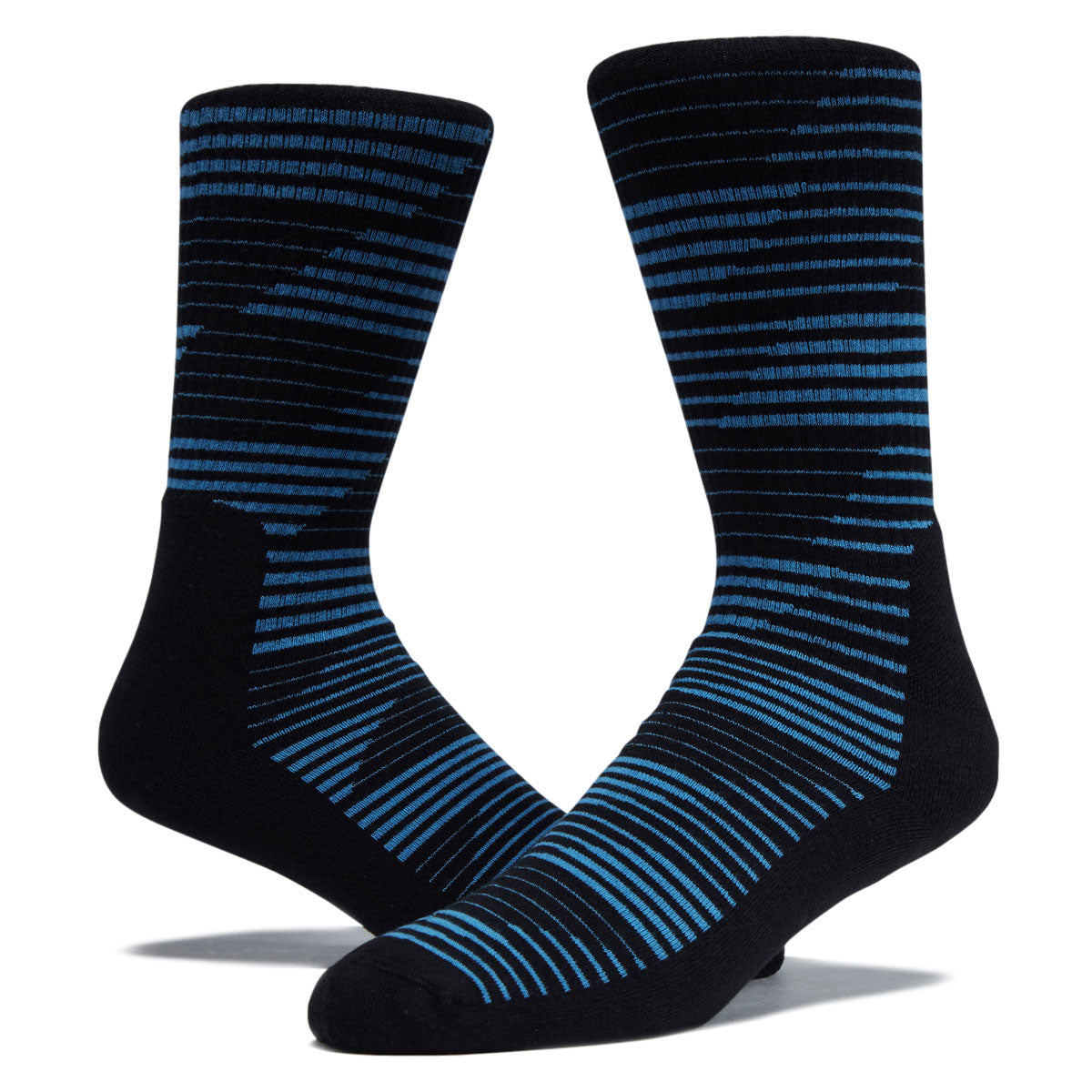 Adidas Sp33d Socks - Black/Lucid Ray Blue image 2