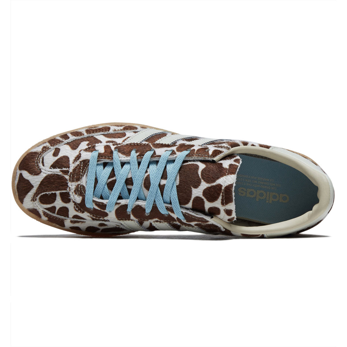 Adidas Womens Handball Spezial Shoes - Crystal Linen/Ivory/Icy Blue image 3