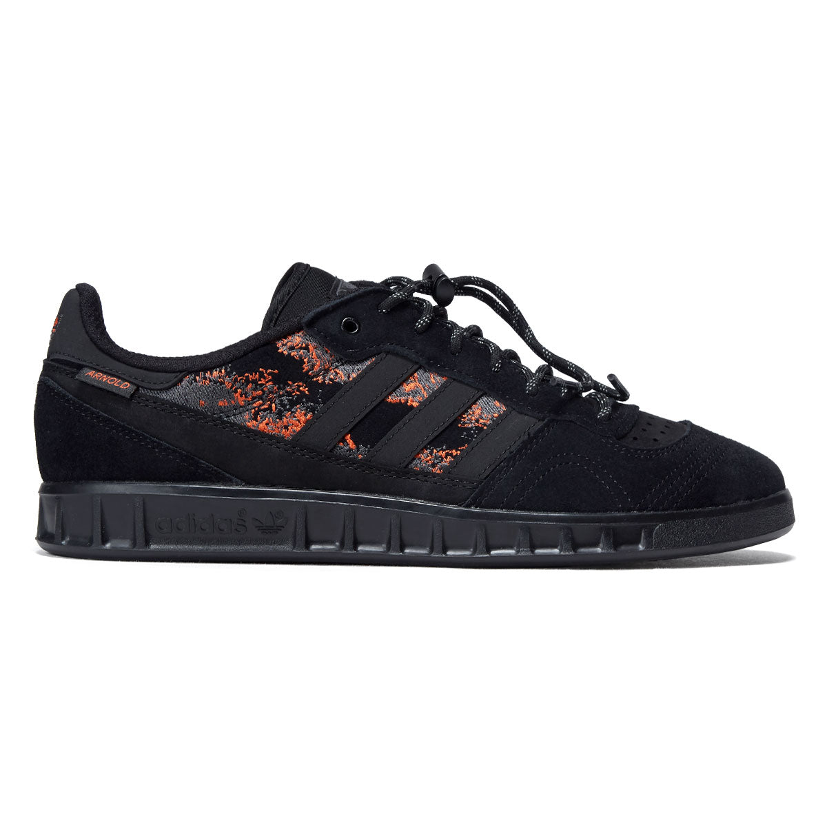 Adidas x Mike Arnold Handball Top Shoes - Core Black/Core Black/Semi Impact Orange image 1