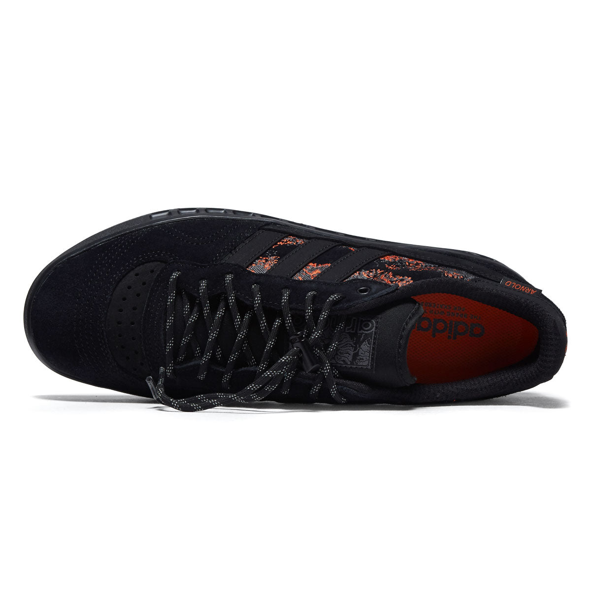 Adidas x Mike Arnold Handball Top Shoes - Core Black/Core Black/Semi Impact Orange image 3