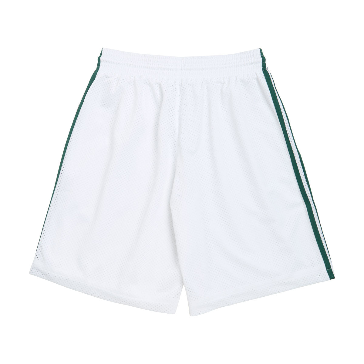 Adidas Tyshawn B Shorts - White/Matte Gold/Collegiate Green image 2