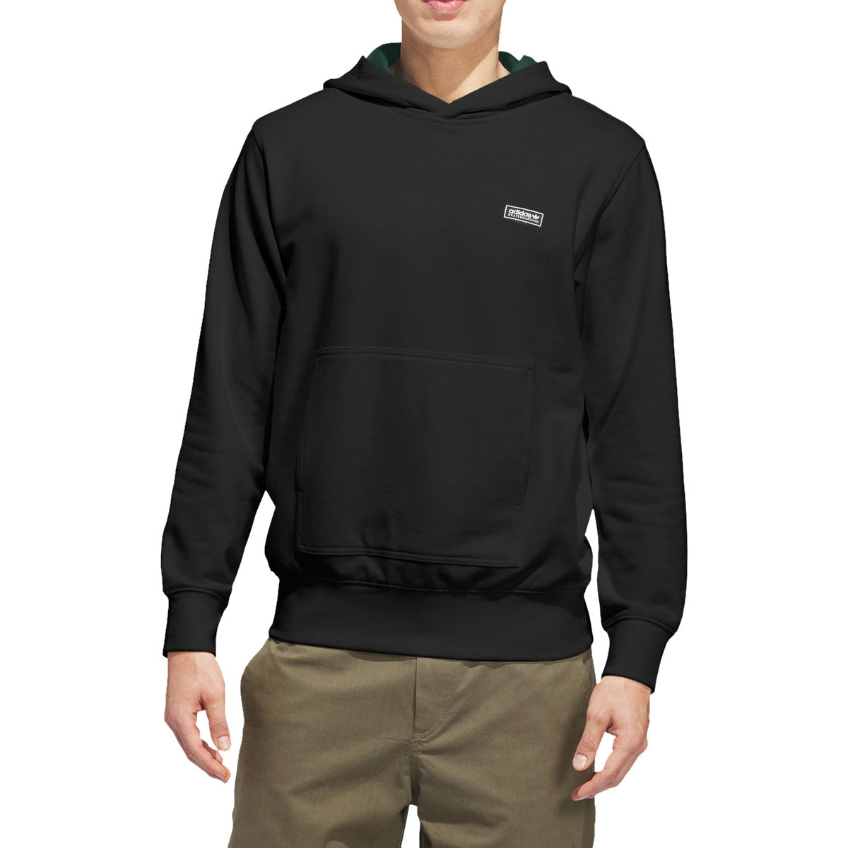 Adidas Gonz Head Hoodie - Black/Aurora Ivy image 2
