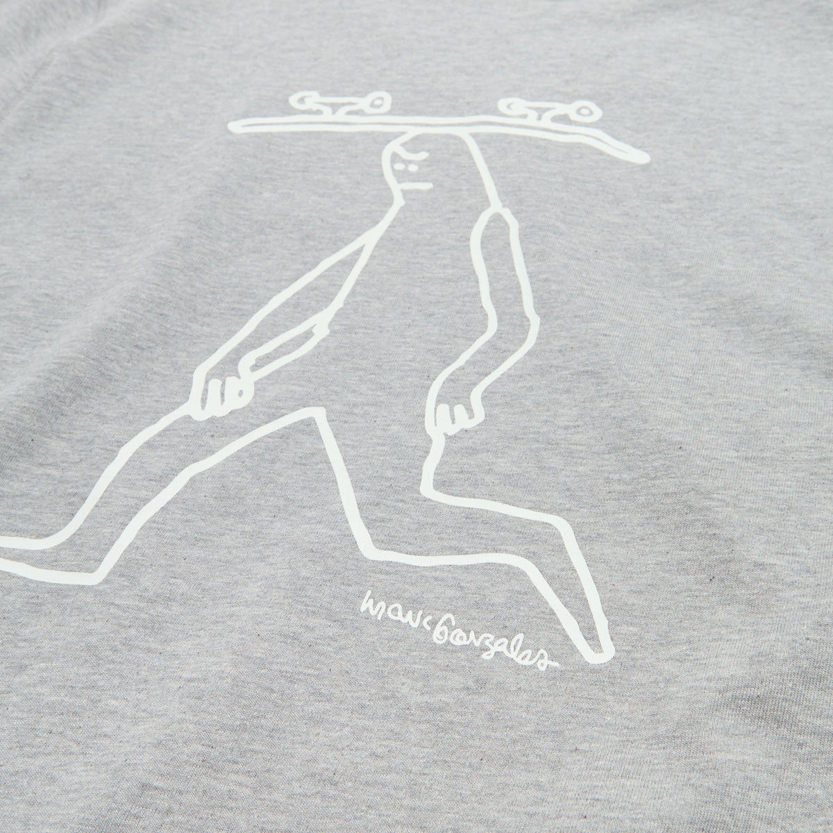 Adidas Gonz Spot T-Shirt - Medium Grey Heather image 4