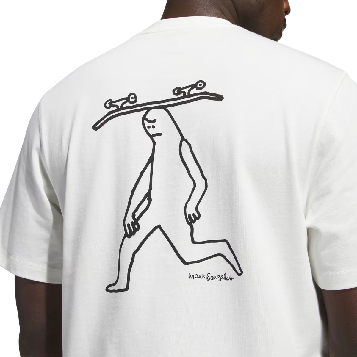 Adidas Gonz Spot T-Shirt - Core White image 4