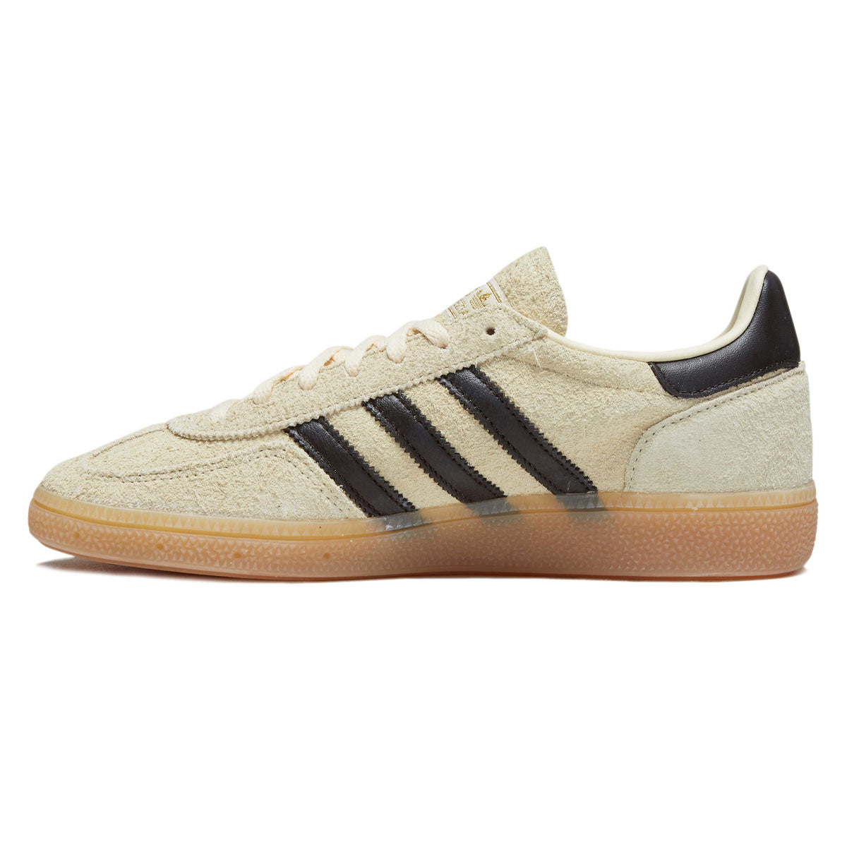 Adidas Womens Handball Spezial Shoes - Warm Vanilla/Aurora Coffee/Gold Metallic image 2