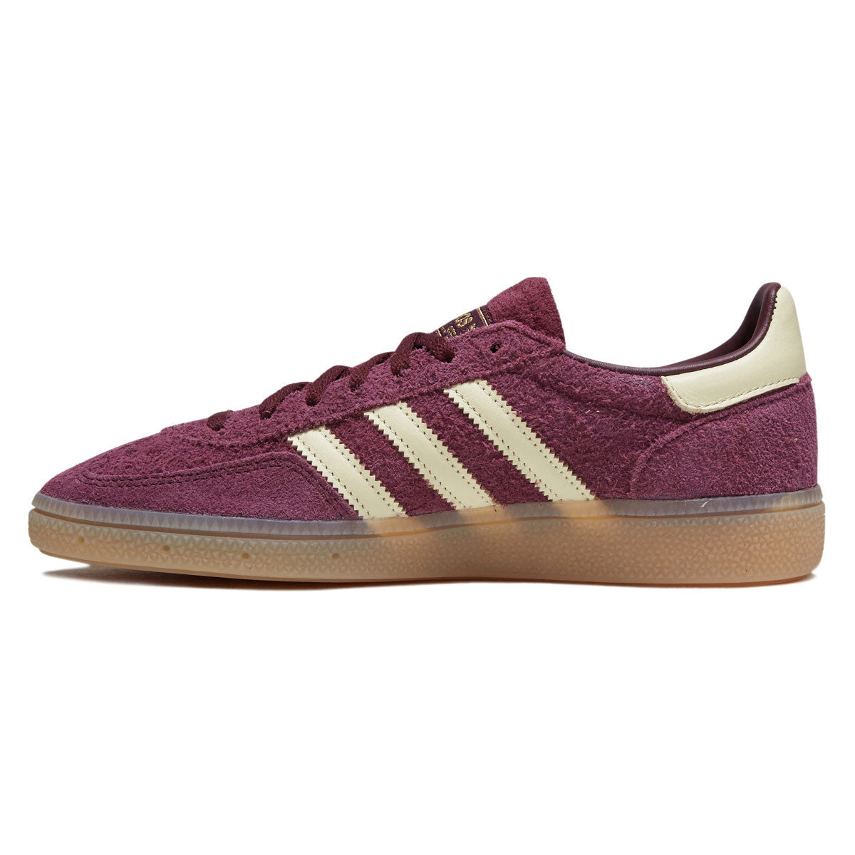 Adidas Womens Handball Spezial Shoes - Maroon/Warm Vanilla/Gold Metallic image 2