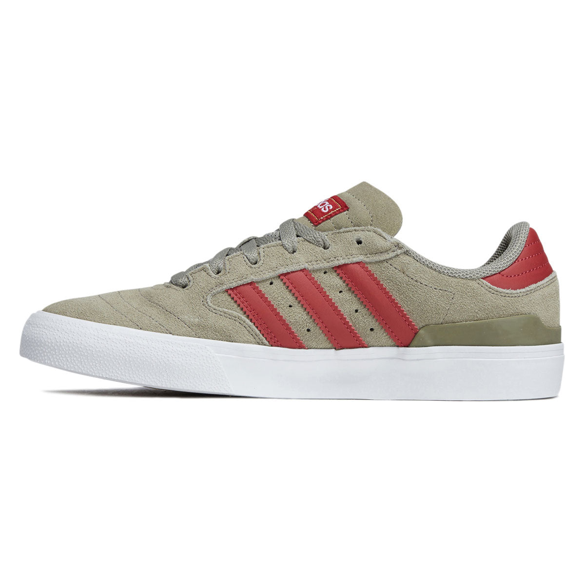Adidas Busenitz Vulc II Shoes - Silver Pebble/Team Victory Red/Ftwr White image 2