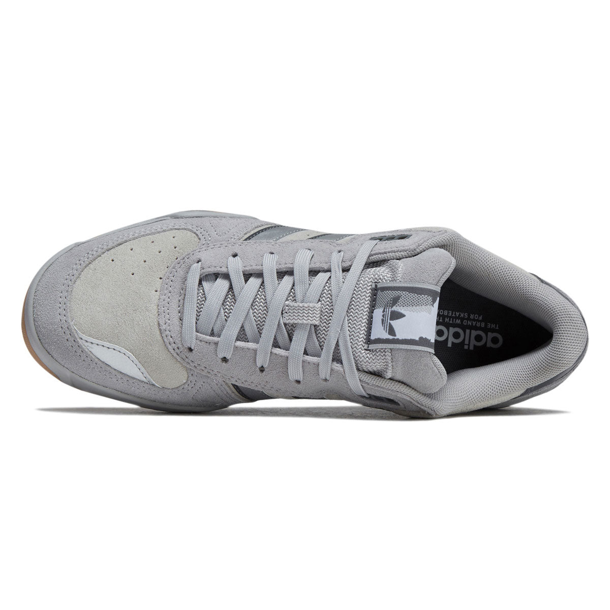Adidas Tekkira Cup Shoes - Grey/Silver Metallic/Grey image 3