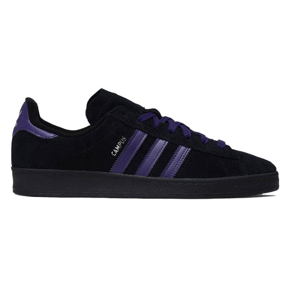 Adidas Campus ADV Shoes - Collegiate Purple/Core Black/Silver Metallic image 1