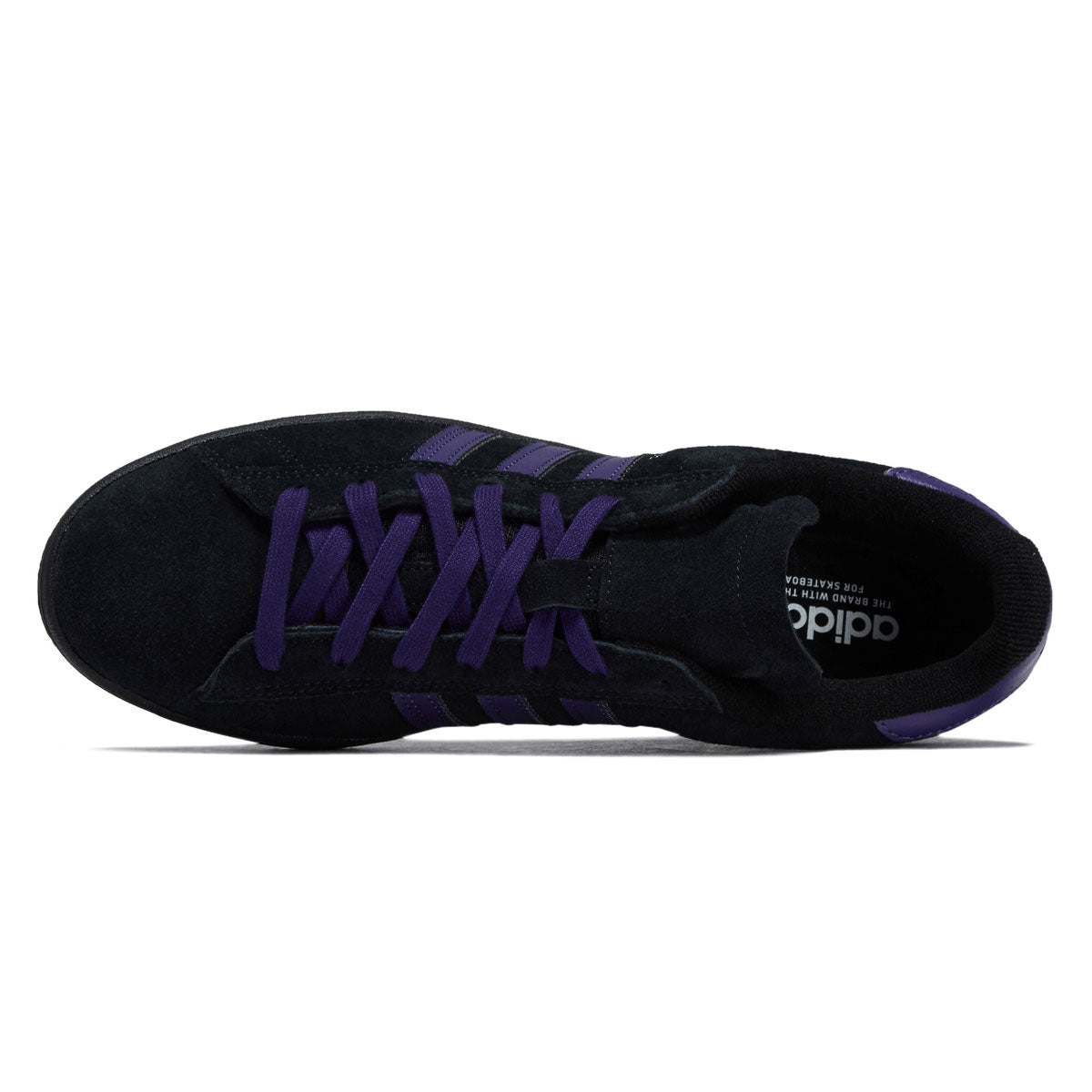 Adidas Campus ADV Shoes - Collegiate Purple/Core Black/Silver Metallic image 3