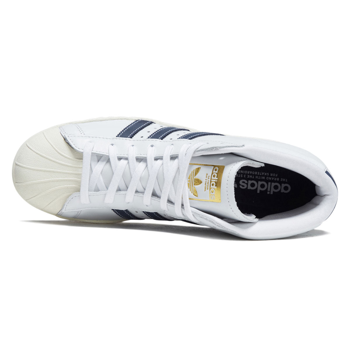 Adidas Pro Model 80 ADV Shoes - Crystal White/Muted Purple/Off White image 3