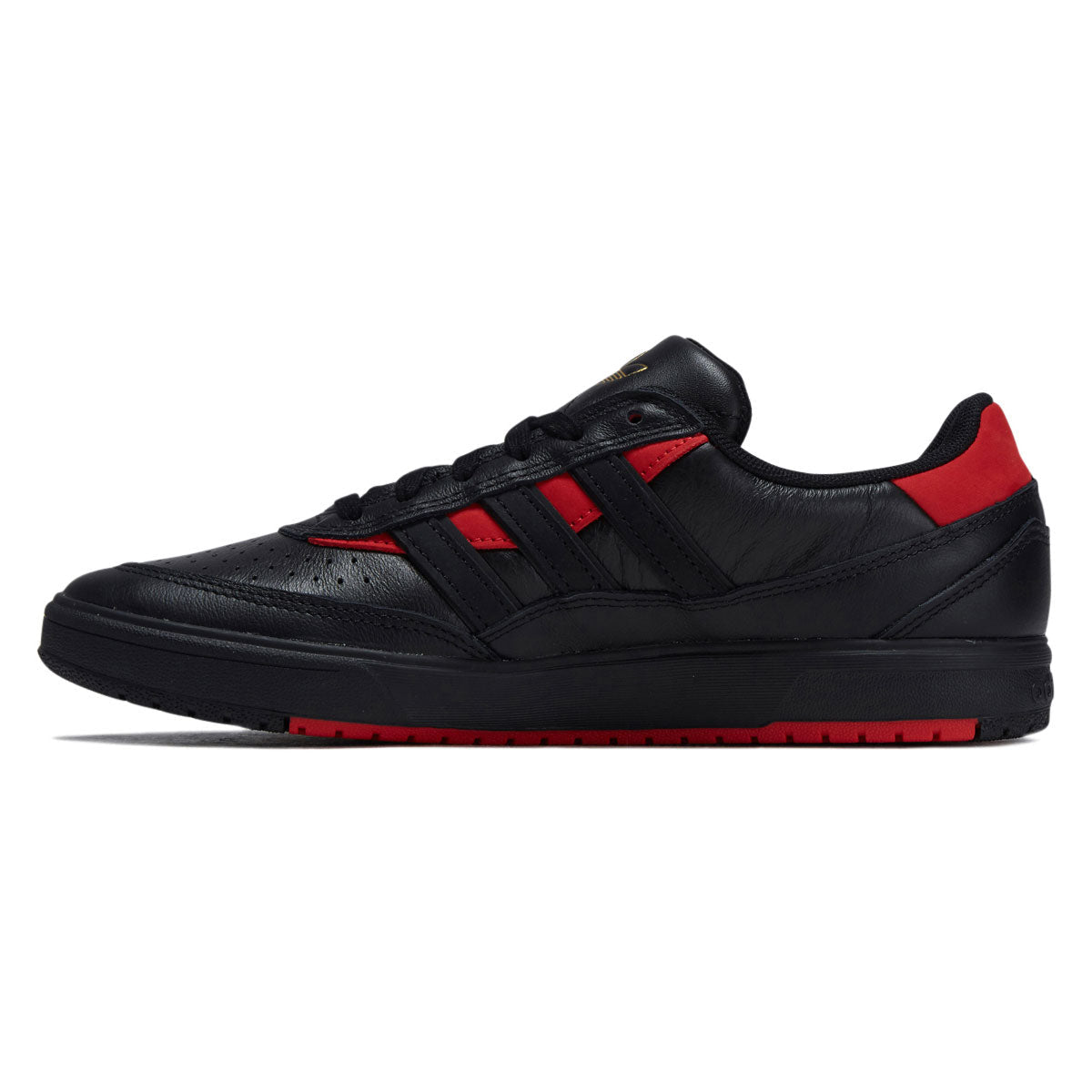 Adidas Tyshawn II Shoes - Core Black/Core Black/Better Scarlet image 2