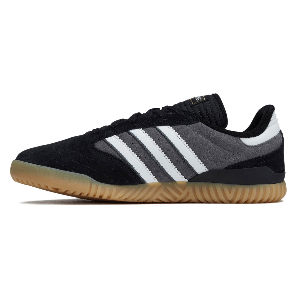 Adidas Busenitz Indoor Super Shoes - Core Black/Crystal White/Grey image 2