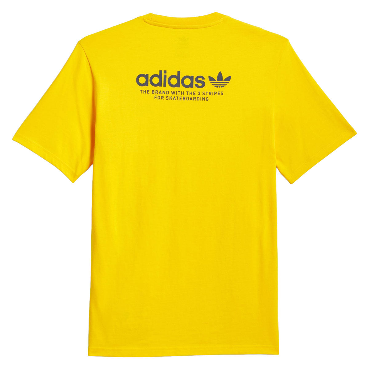 Adidas 4.0 Logo T-Shirt - Crew Yellow/Aurora Ink image 5