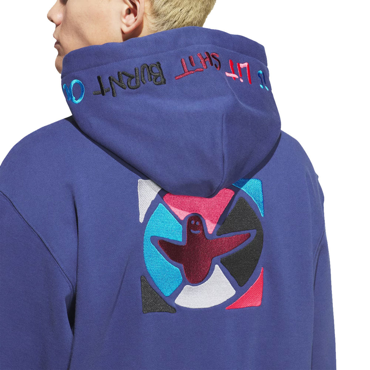 Adidas Gonz Graph Full Zip Hoodie - Muted Purple image 3